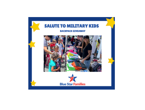 Salute to Military Kids Backpack Giveaway