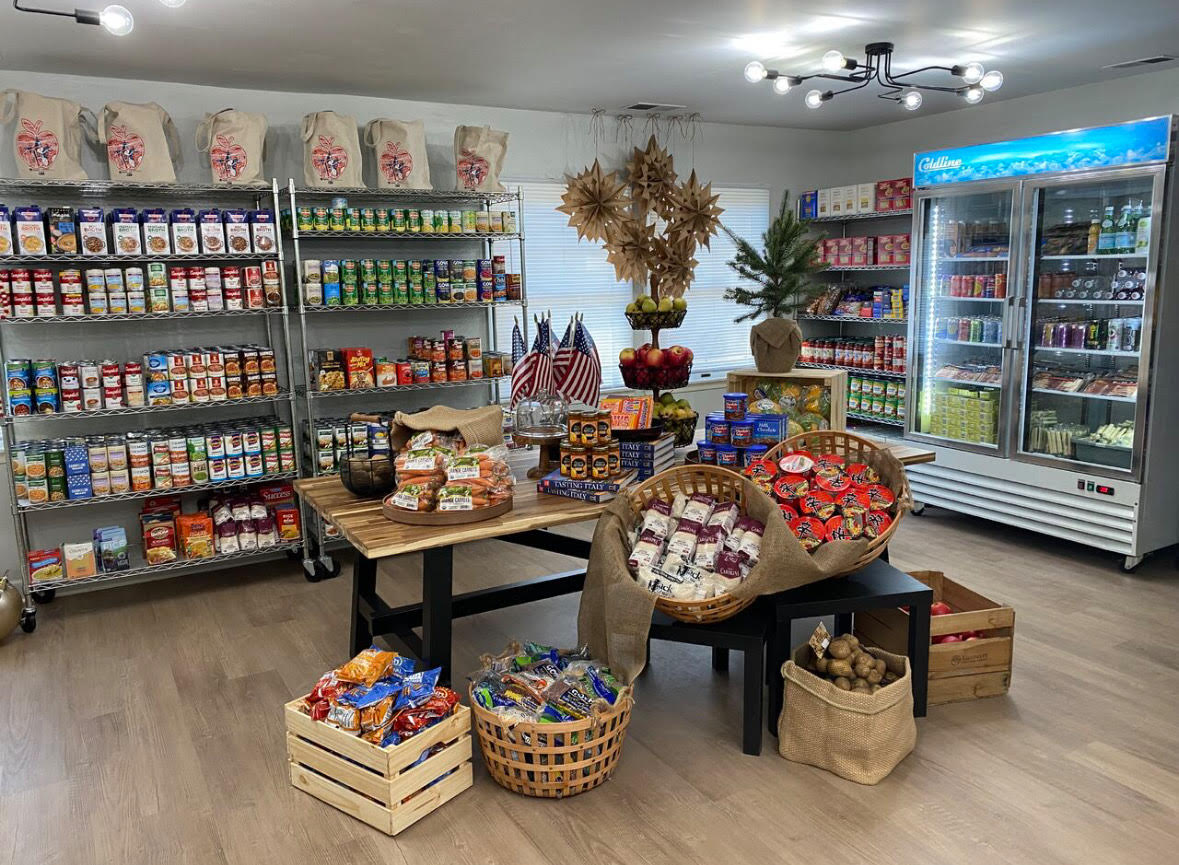 The Blue Star Families Essentials Market at Fort Wadsworth